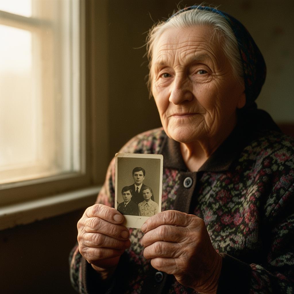 A grandmother's photograph, carried across a border